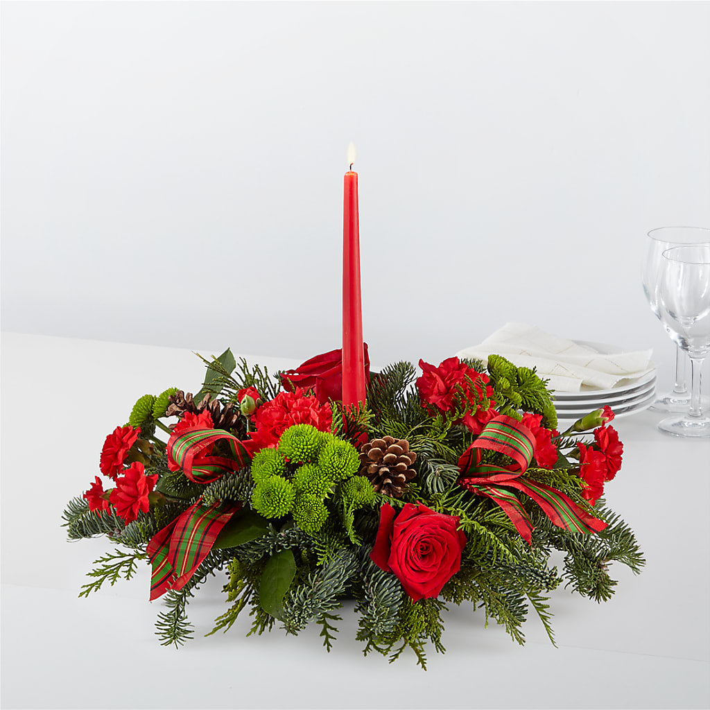 By the Candlelight Centerpiece – Moonlight Floral, Minneapolis MN