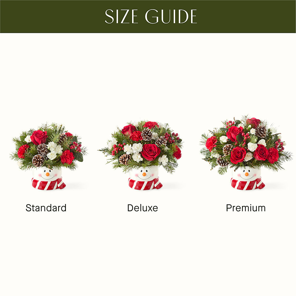 Jolly Snowman Bouquet – Moonlight Floral, Minneapolis MN