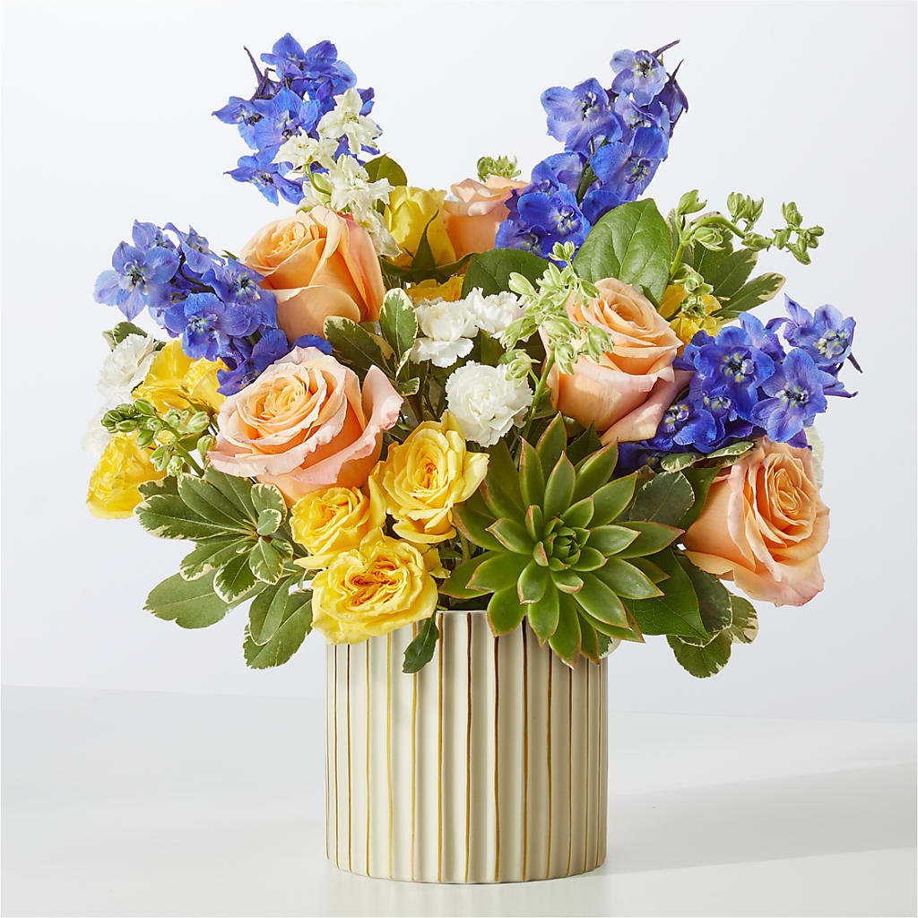 Cobalt Reverie Bouquet – Moonlight Floral, Minneapolis MN