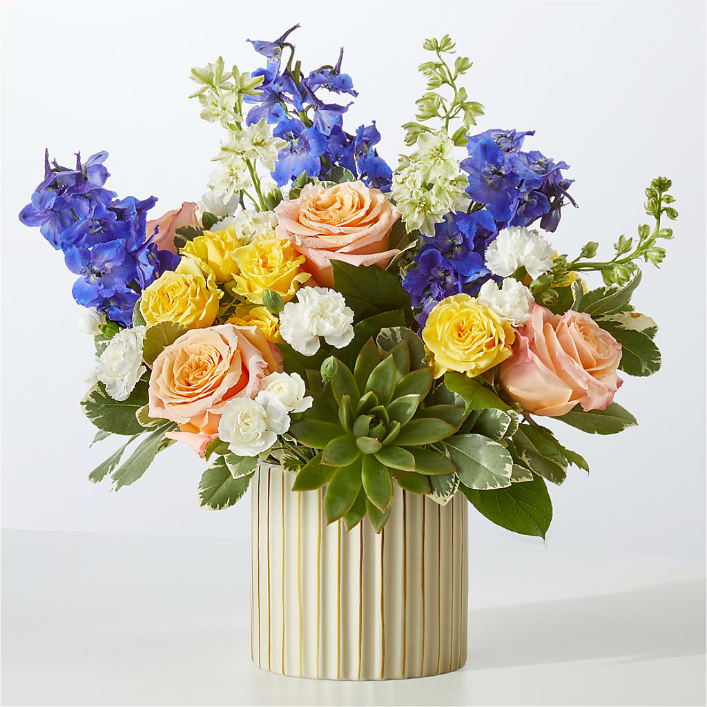 Cobalt Reverie Bouquet – Moonlight Floral, Minneapolis MN