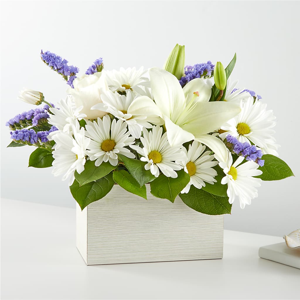 Beyond Blue Box Bouquet – Moonlight Floral, Minneapolis MN