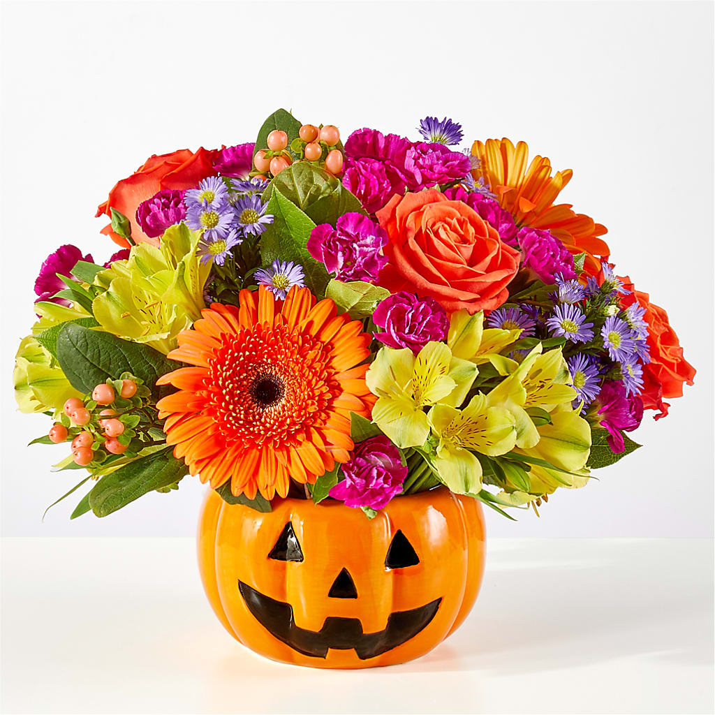 Tricks & Treats Pumpkin – Moonlight Floral, Minneapolis MN