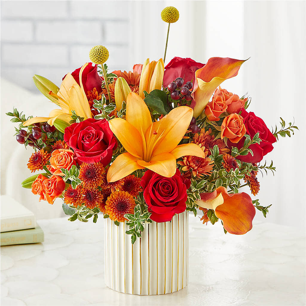 Scarlet Skies Bouquet – Moonlight Floral, Minneapolis MN