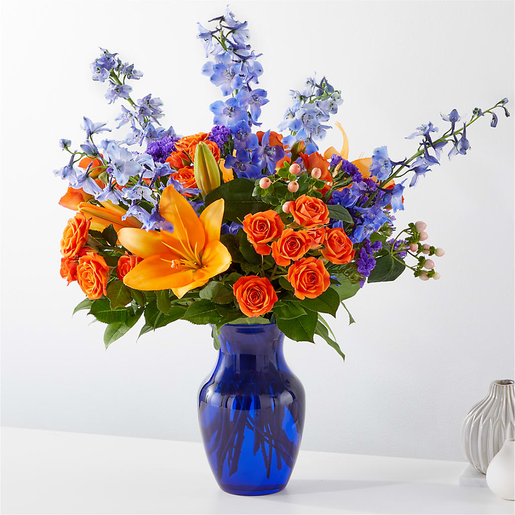 Radiant Citrus Bouquet – Moonlight Floral, Minneapolis MN