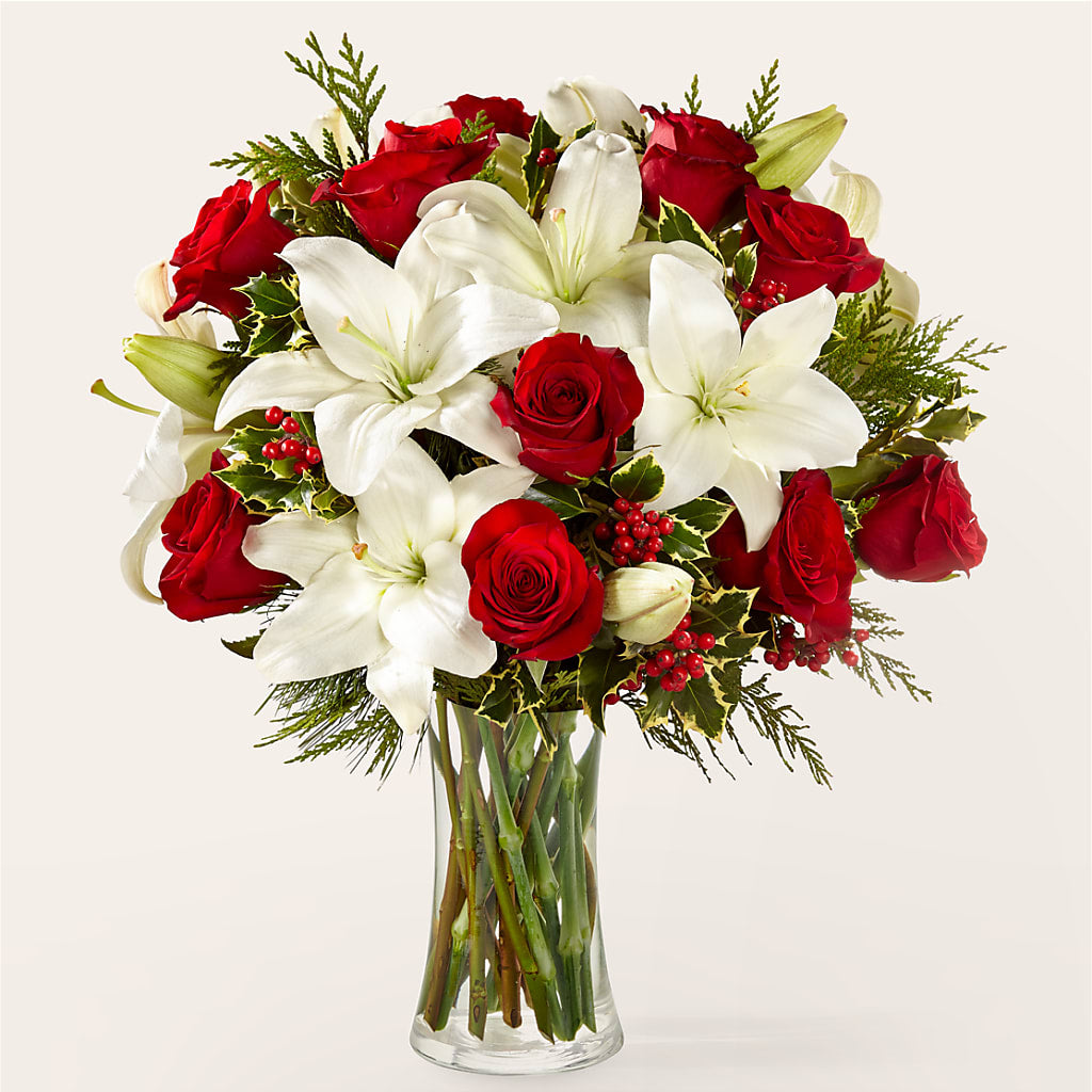 Sparkling Snowflakes Bouquet – Moonlight Floral, Minneapolis MN