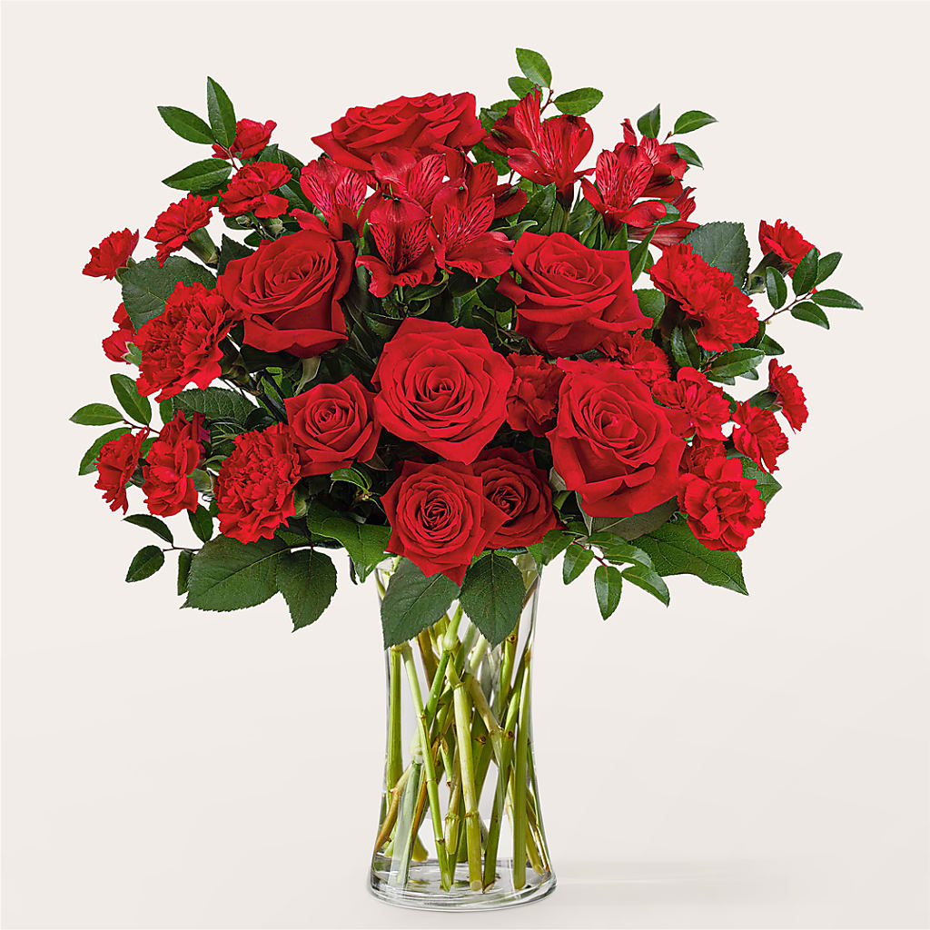 Brilliant Ruby Bouquet – Moonlight Floral, Minneapolis MN