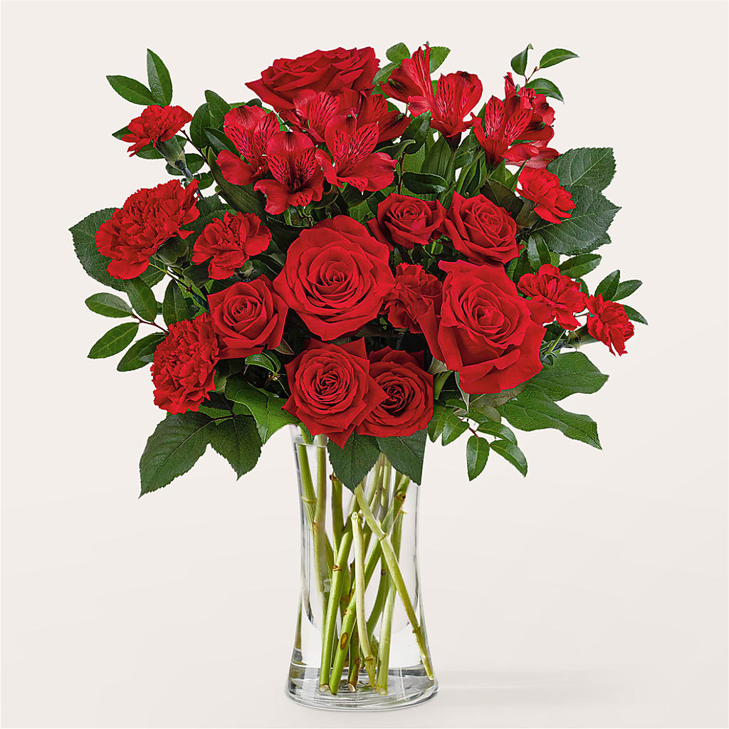 Brilliant Ruby Bouquet – Moonlight Floral, Minneapolis MN