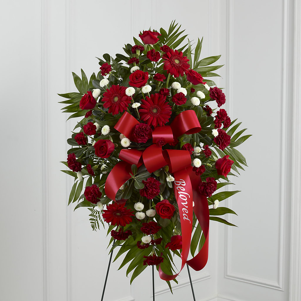 Treasured Memories Standing Spray – Moonlight Floral, Minneapolis MN