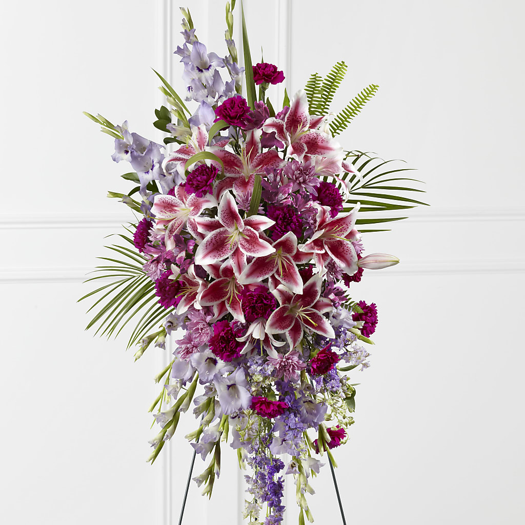 Tender Touch Standing Spray – Moonlight Floral, Minneapolis MN