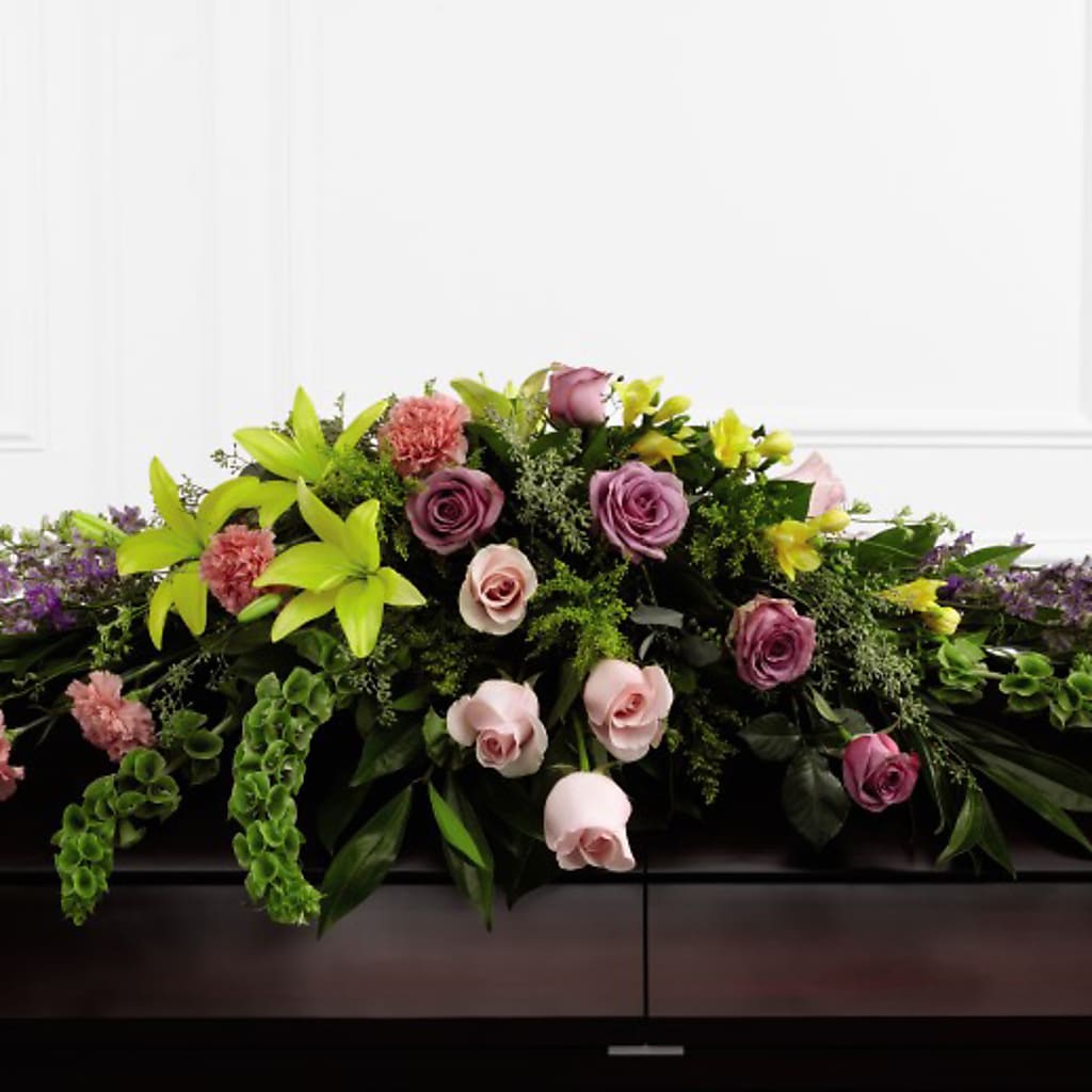 Forever Beloved Casket Spray – Moonlight Floral, Minneapolis MN