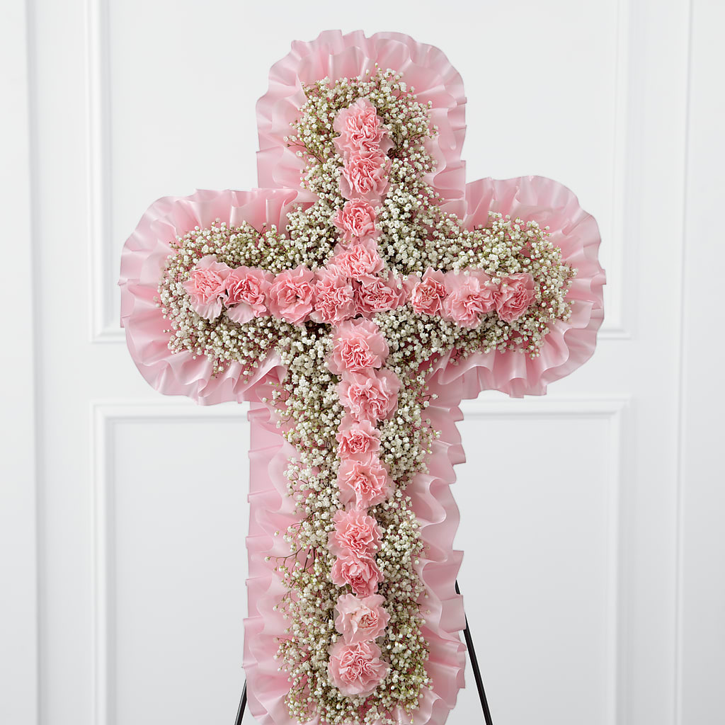 Angel's Cross Easel – Moonlight Floral, Minneapolis MN