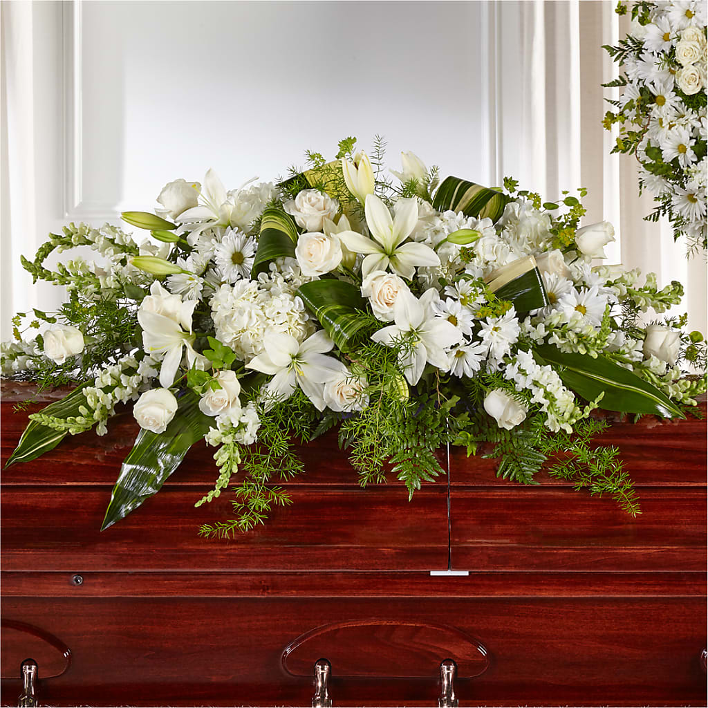 Abundance Casket Spray – Moonlight Floral, Minneapolis MN