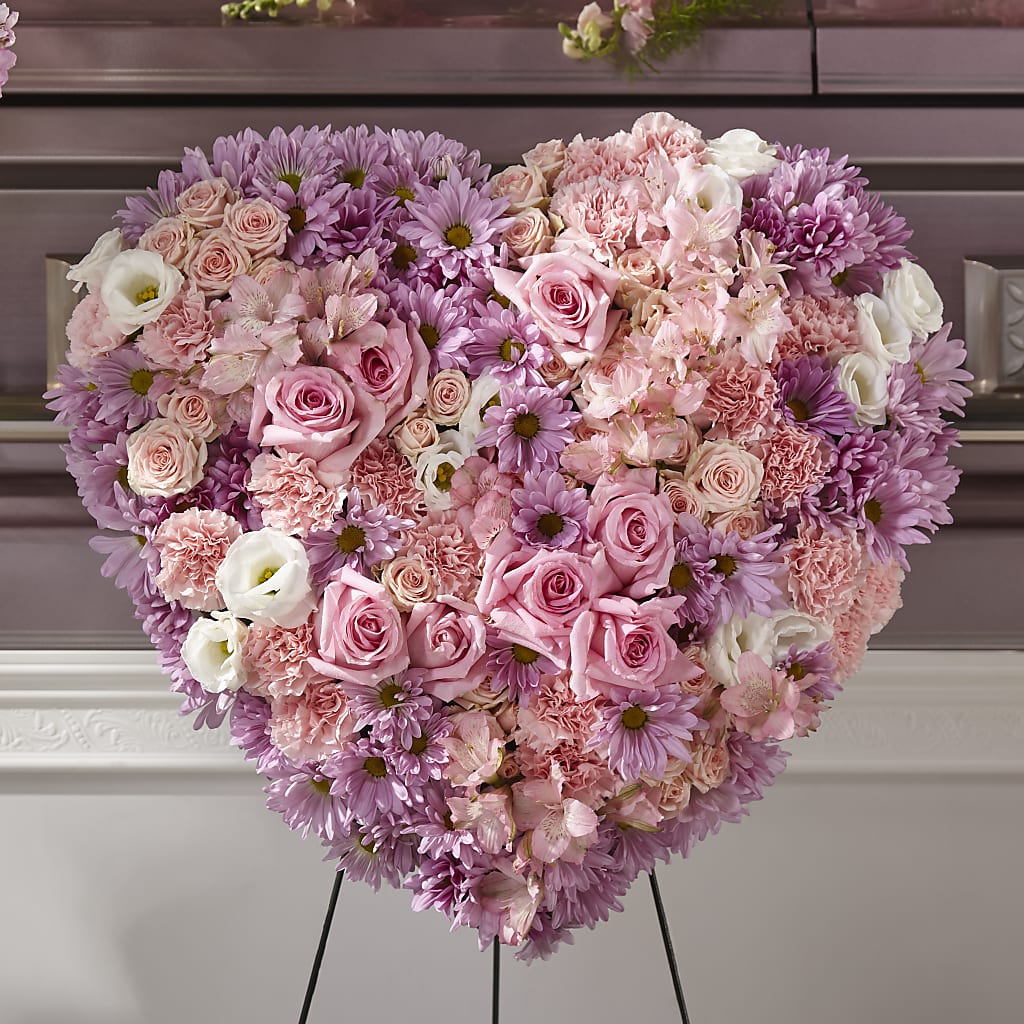 Heaven's Light Heart – Moonlight Floral, Minneapolis MN