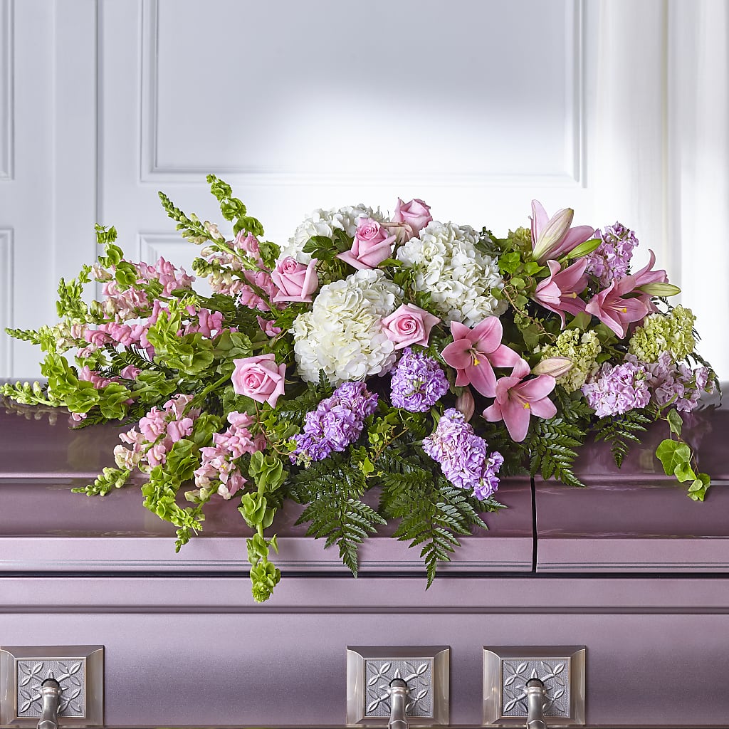 Life's Gratitude Casket Spray – Moonlight Floral, Minneapolis MN