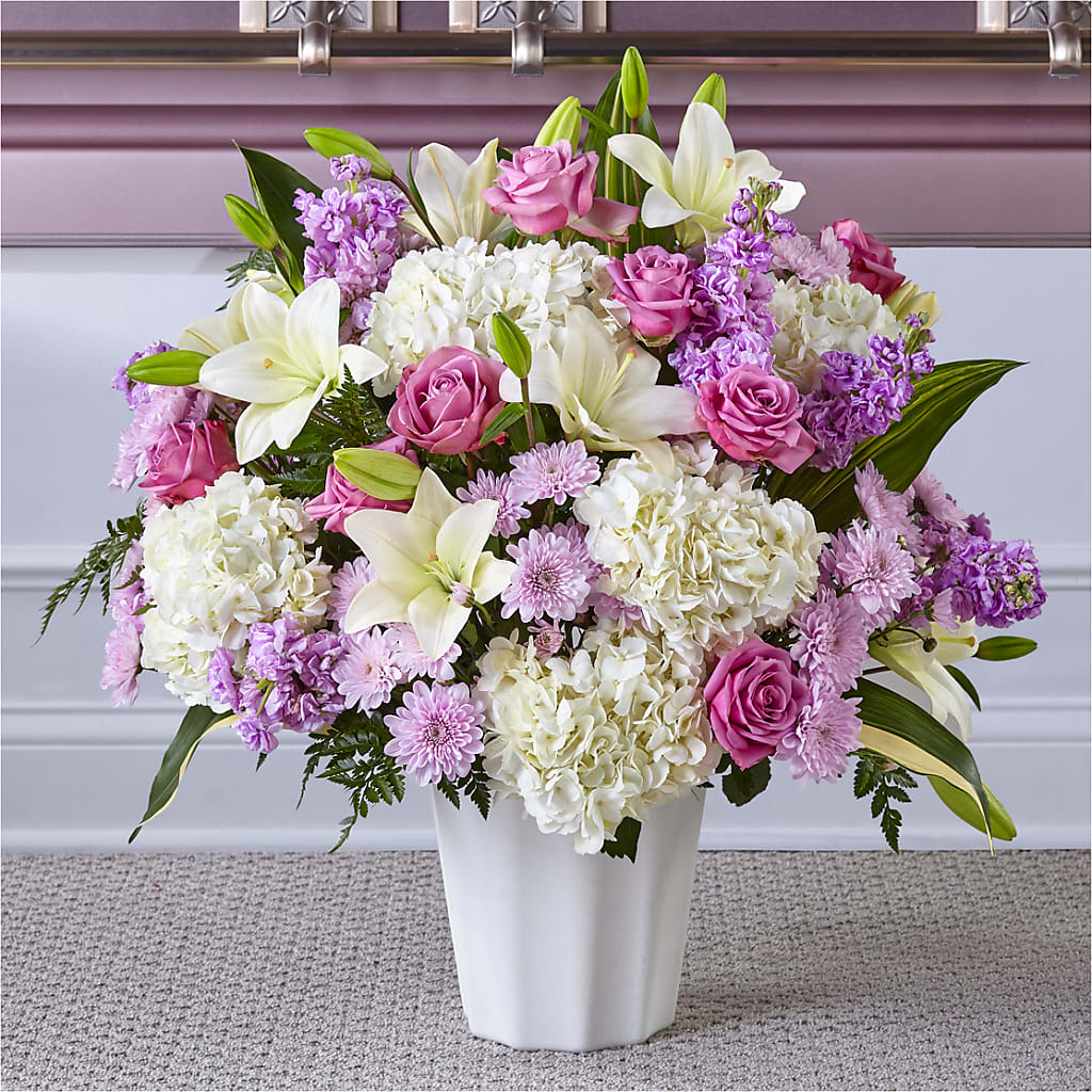 Heaven Sent Floor Basket – Moonlight Floral, Minneapolis MN