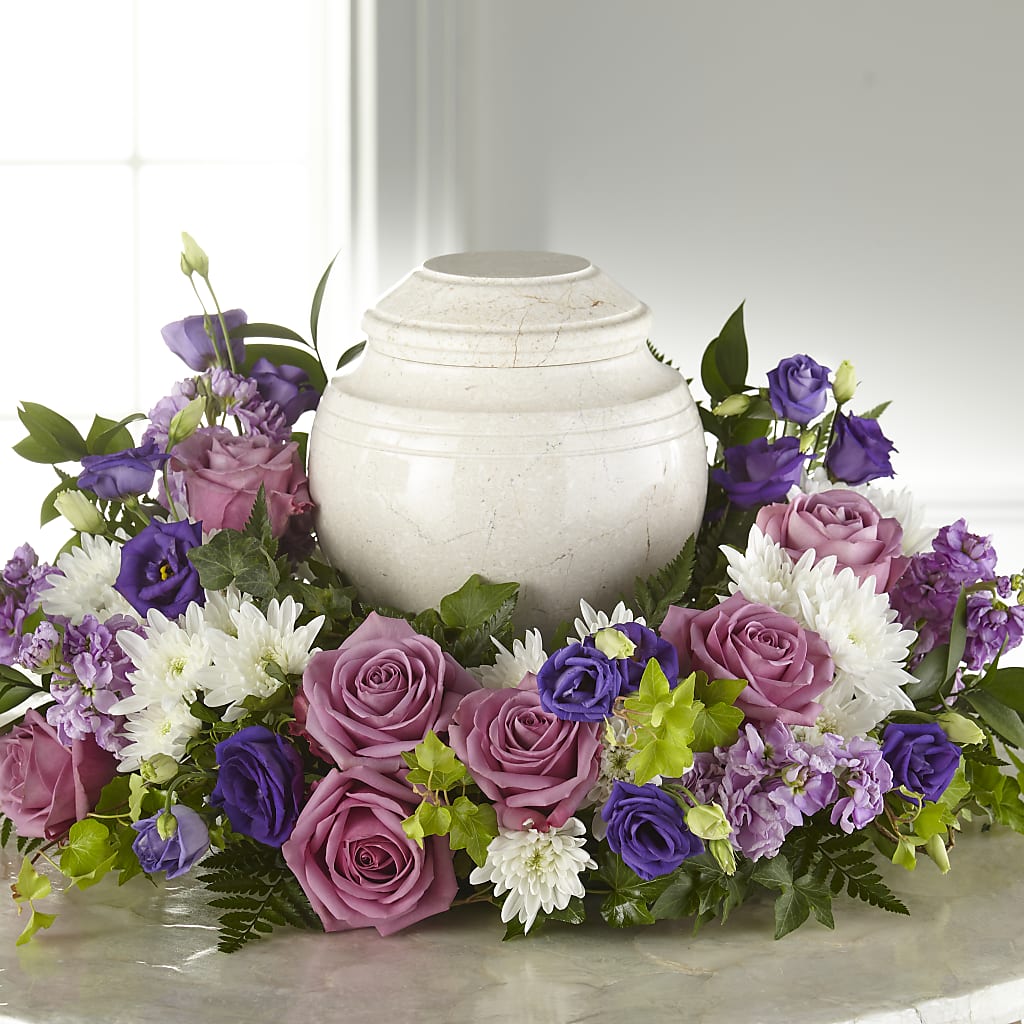 Blooming Sympathy Cremation Adornment – Moonlight Floral, Minneapolis MN