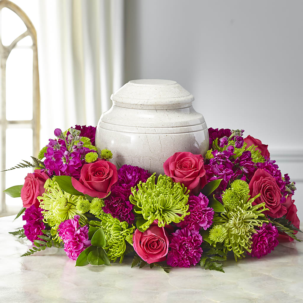 Hopeful Blessings Cremation Adornment – Moonlight Floral, Minneapolis MN