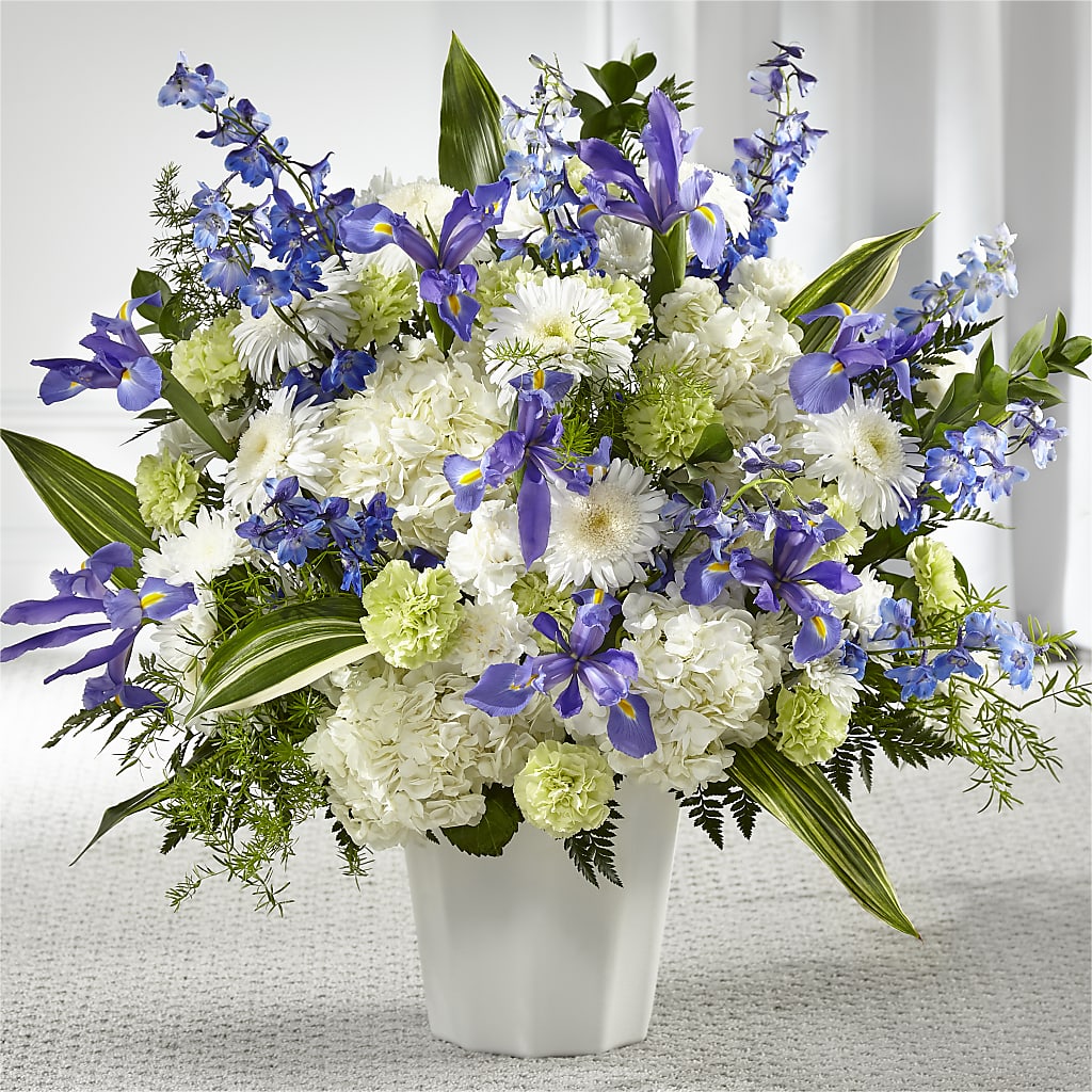Soft Serenity Floor Basket – Moonlight Floral, Minneapolis MN