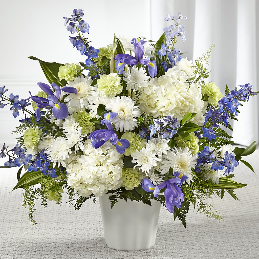 Soft Serenity Floor Basket – Moonlight Floral, Minneapolis MN