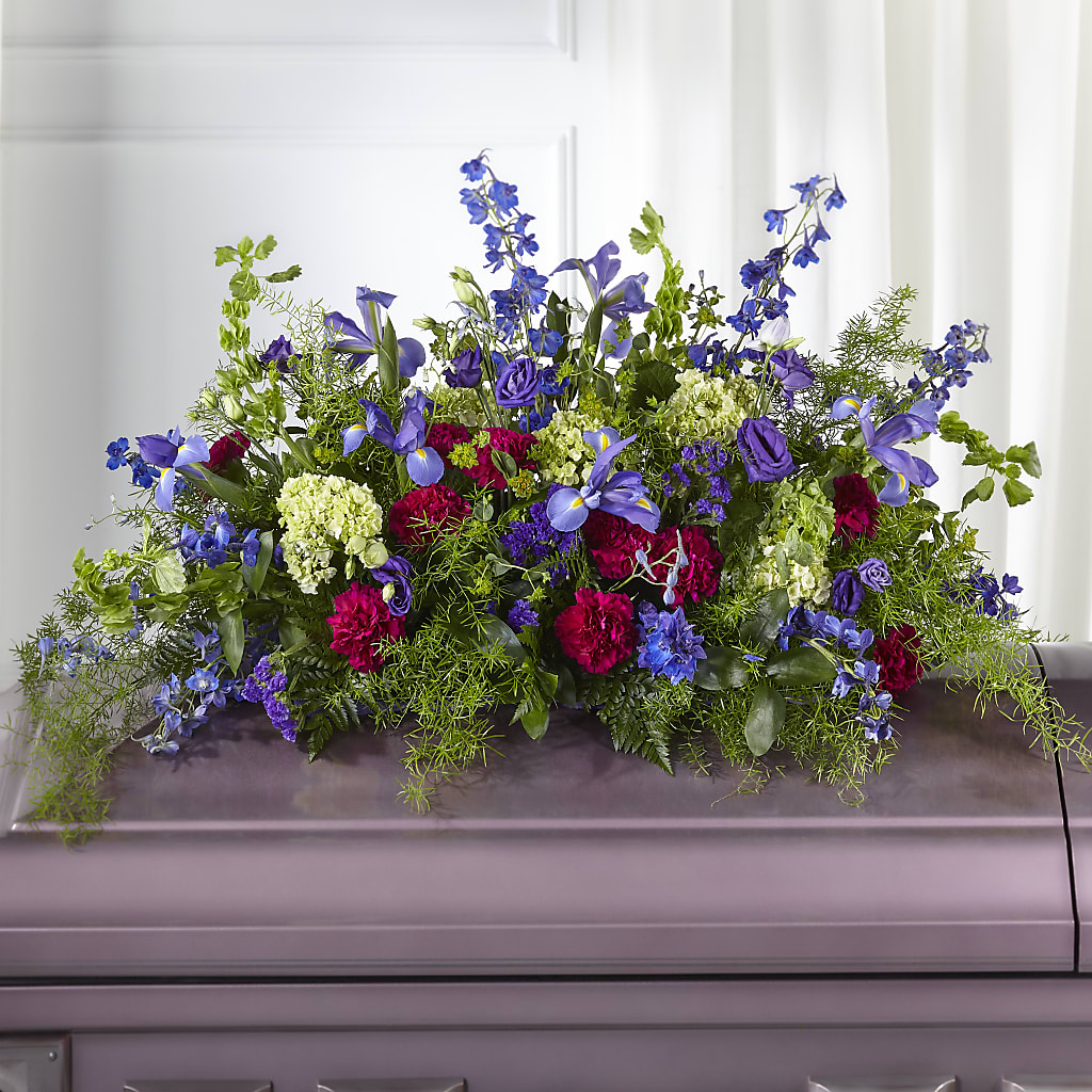 Always Treasured Casket Spray – Moonlight Floral, Minneapolis MN