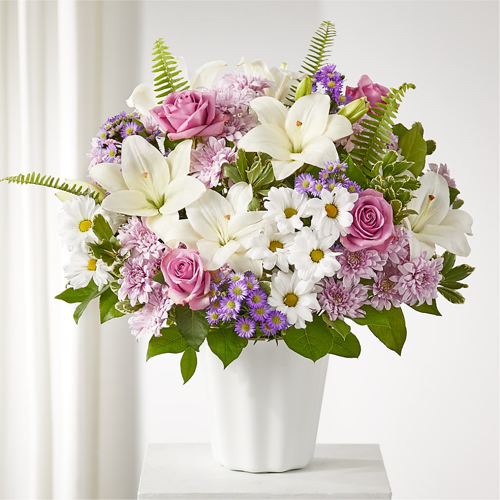 Warmest Thoughts Tabletop Basket – Moonlight Floral, Minneapolis MN