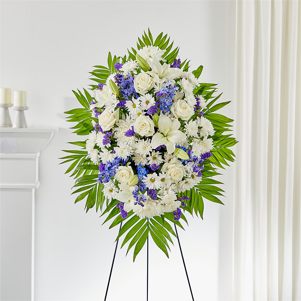 At Rest Standing Spray – Moonlight Floral, Minneapolis MN