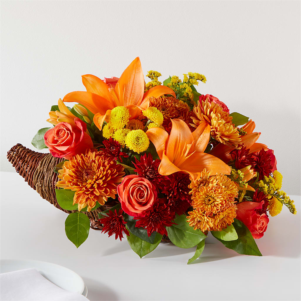 Bouquet of Blessings Cornucopia – Moonlight Floral, Minneapolis MN