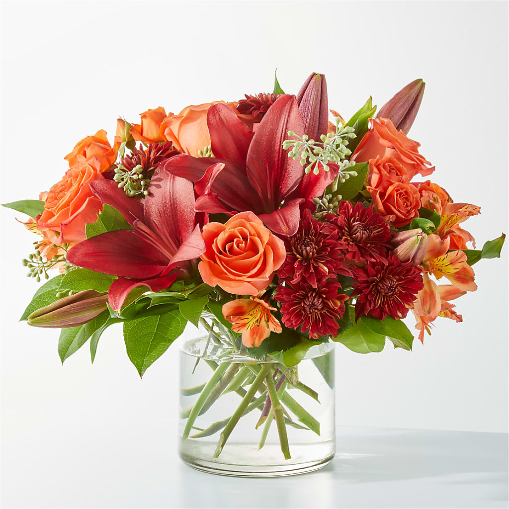 Crimson Leaves Bouquet – Moonlight Floral, Minneapolis MN