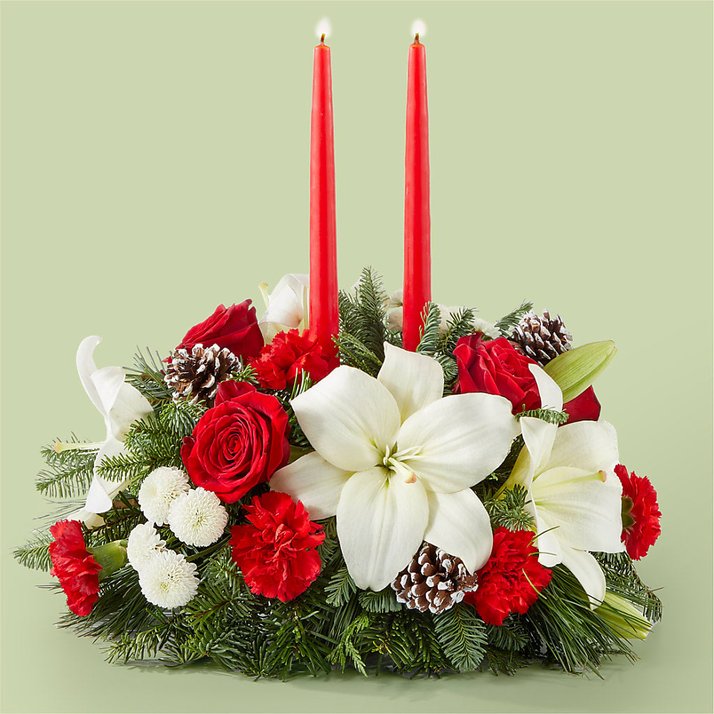 Seasonal Festivities Centerpiece – Moonlight Floral, Minneapolis MN