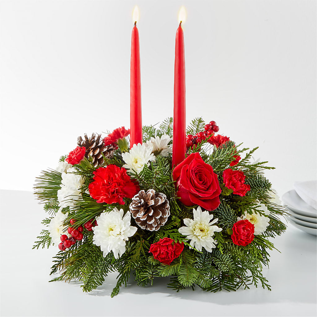 Holiday Soiree Centerpiece – Moonlight Floral, Minneapolis MN
