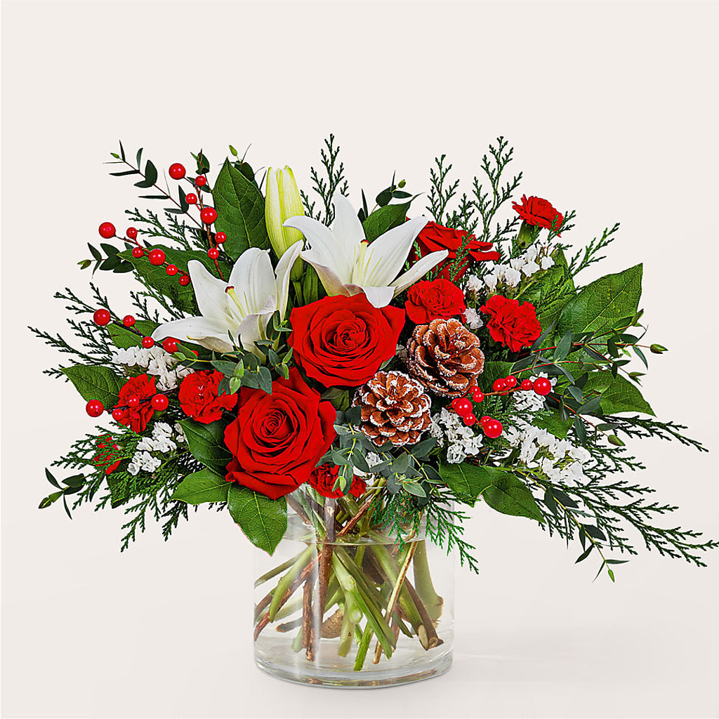 Best in Snow Bouquet – Moonlight Floral, Minneapolis MN