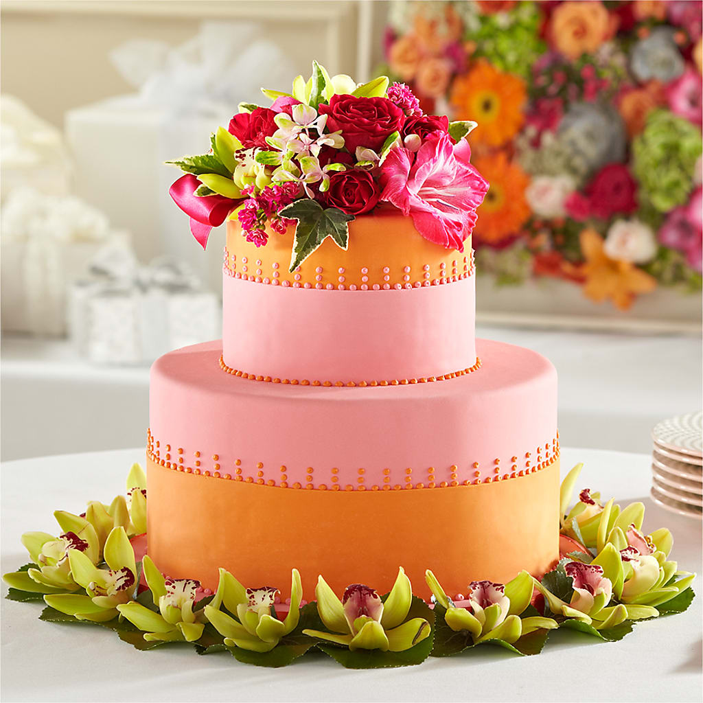 Sweet Citrus Cake Decor – Moonlight Floral, Minneapolis MN