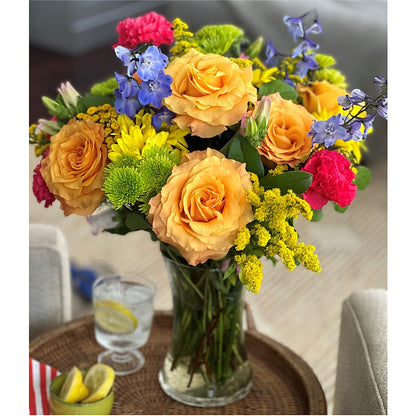 Bold & Bright – A Florist Original –  Moonlight Floral, Minneapolis MN