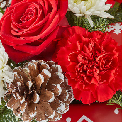 Christmas Village Ornament –  Moonlight Floral, Minneapolis MN