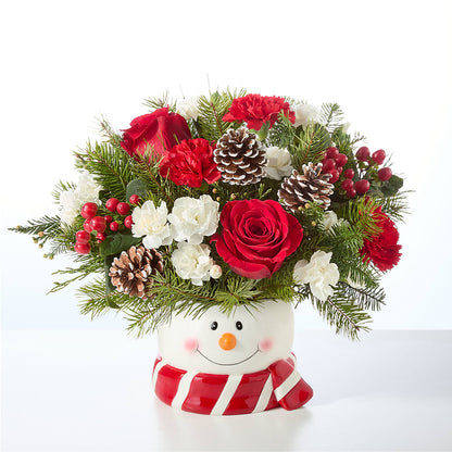 Jolly Snowman Bouquet –  Moonlight Floral, Minneapolis MN