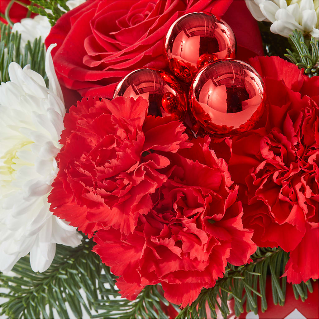 Cheer in the Air Ornament –  Moonlight Floral, Minneapolis MN