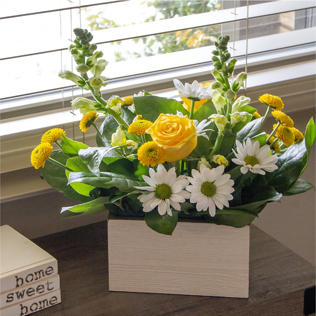 Sun Salutation Box Bouquet –  Moonlight Floral, Minneapolis MN