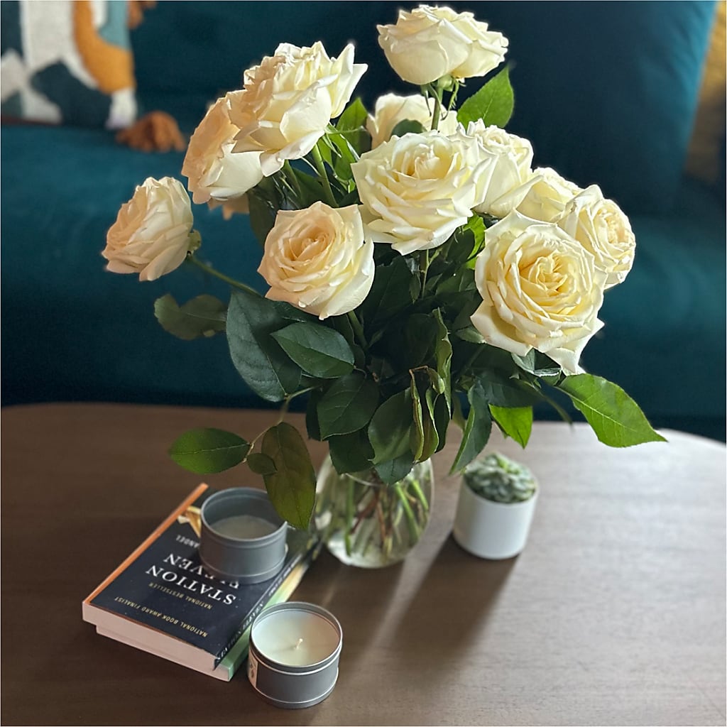 Long Stem Yellow Rose Bouquet –  Moonlight Floral, Minneapolis MN