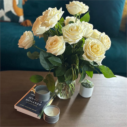 Long Stem Yellow Rose Bouquet –  Moonlight Floral, Minneapolis MN