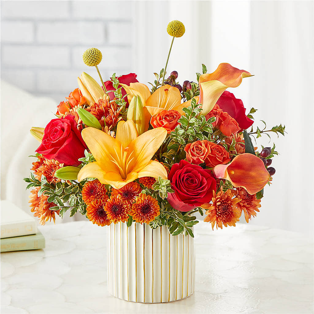 Scarlet Skies Bouquet –  Moonlight Floral, Minneapolis MN