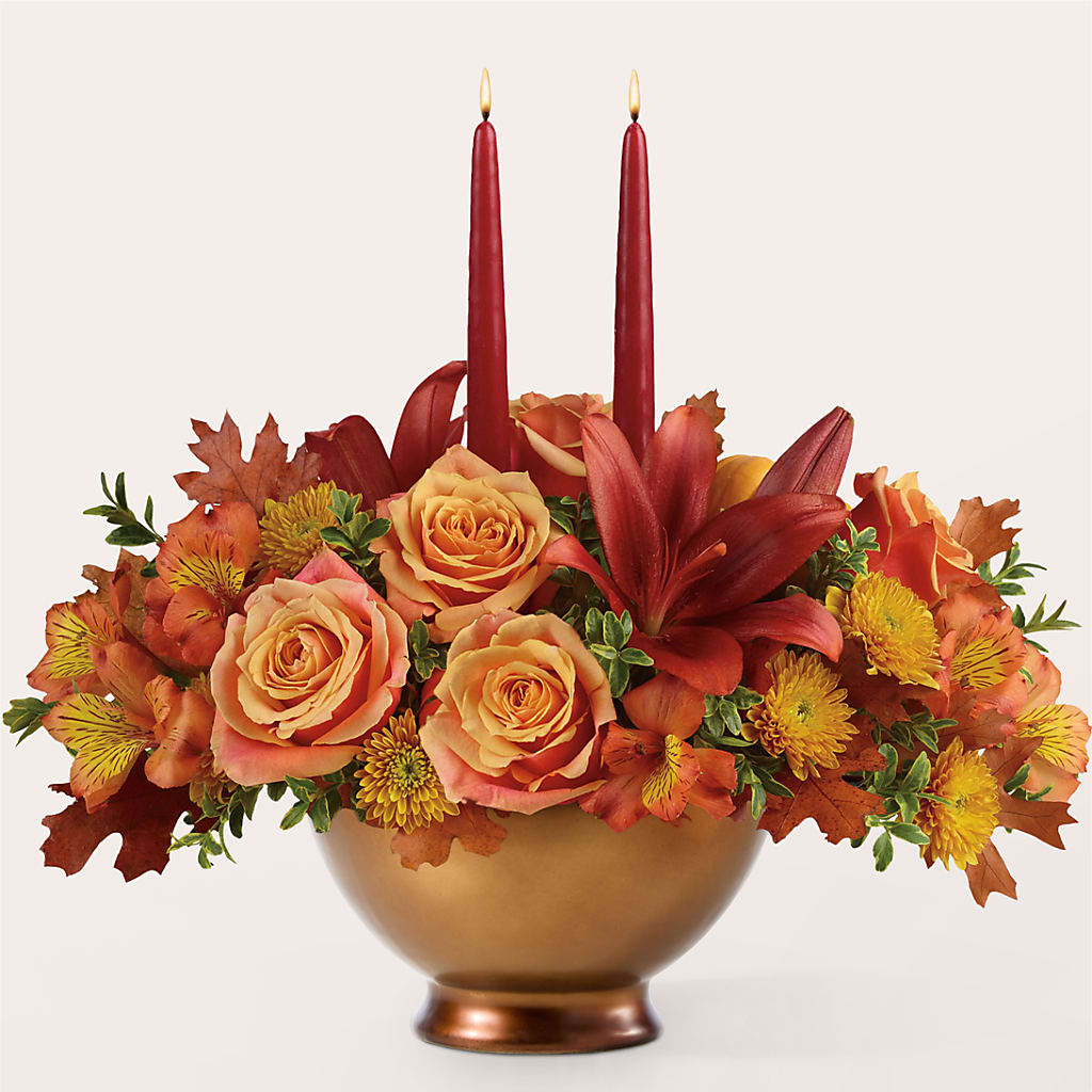 Harvest Table Centerpiece –  Moonlight Floral, Minneapolis MN