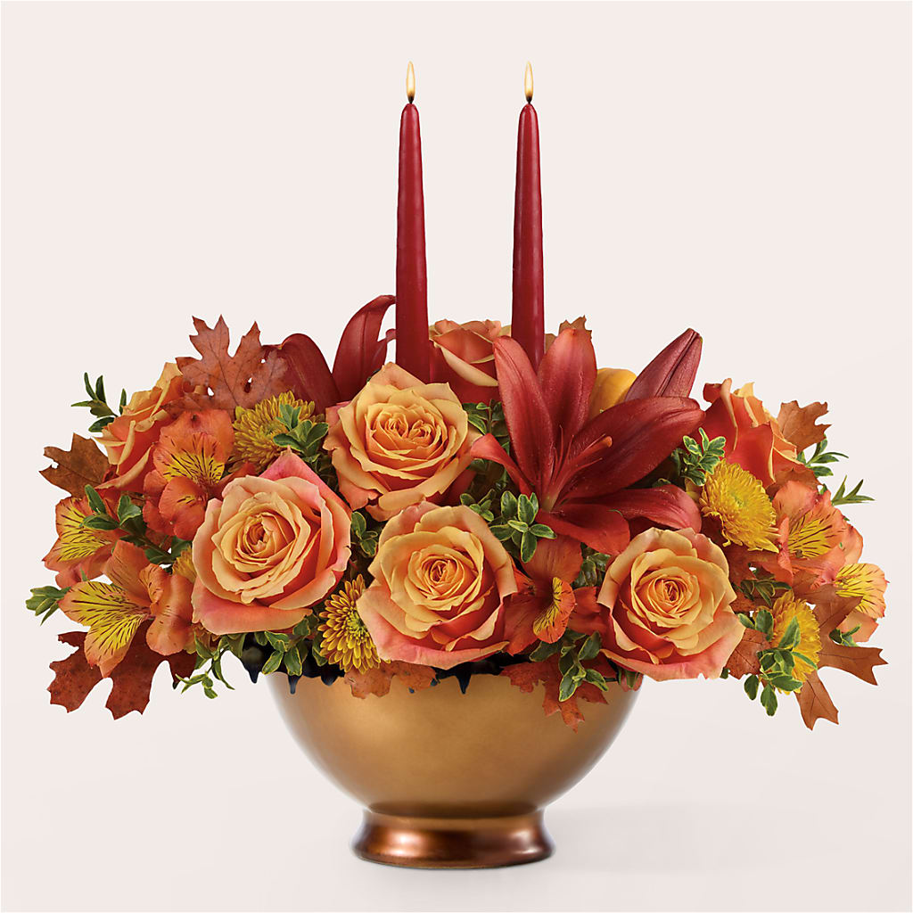 Harvest Table Centerpiece –  Moonlight Floral, Minneapolis MN