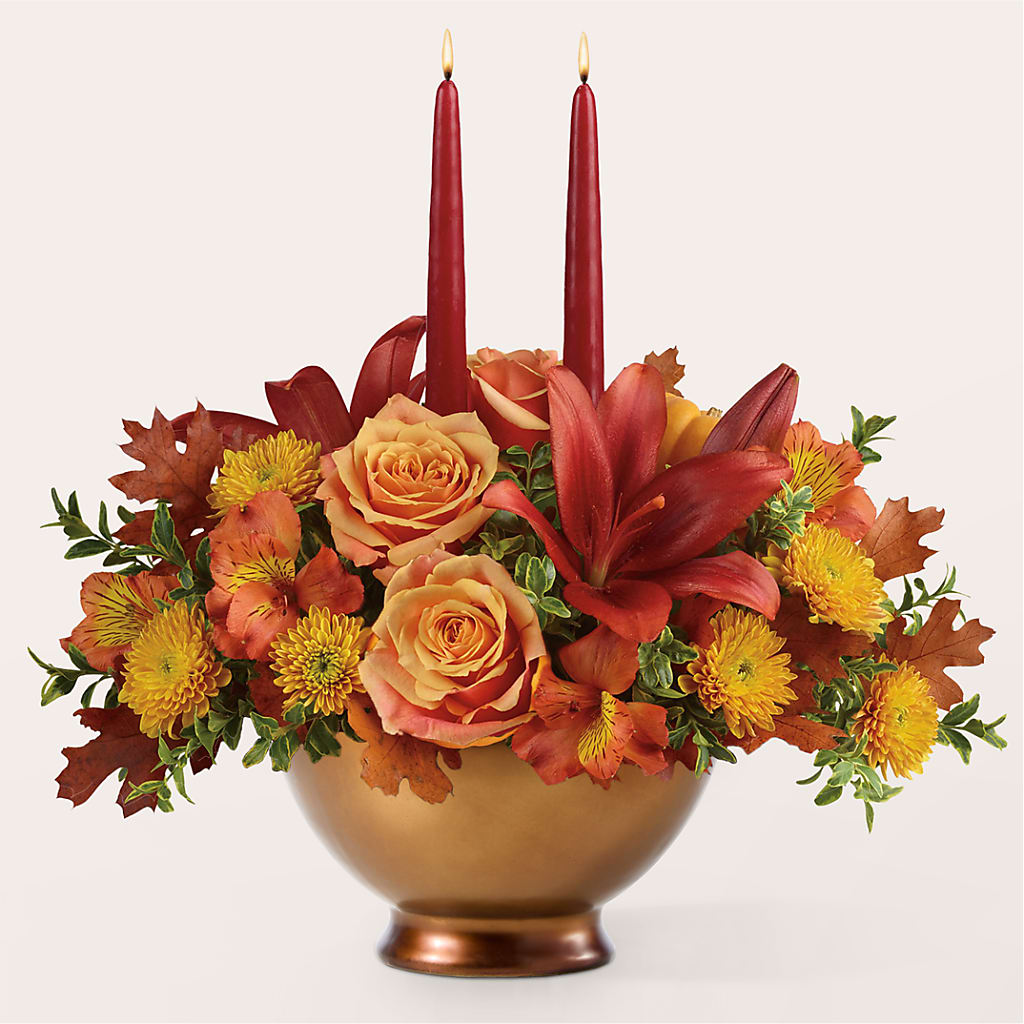 Harvest Table Centerpiece –  Moonlight Floral, Minneapolis MN