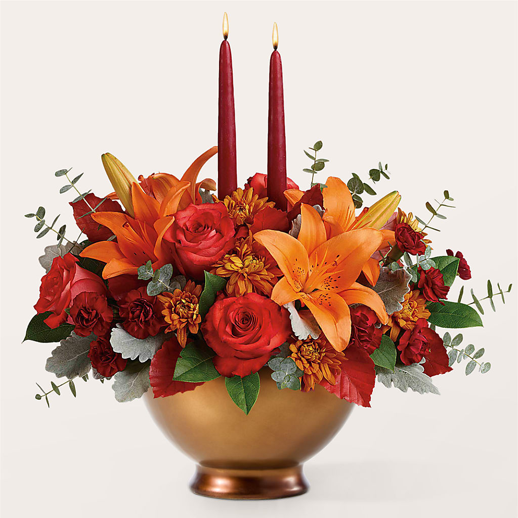 Fruits of Fall Centerpiece –  Moonlight Floral, Minneapolis MN