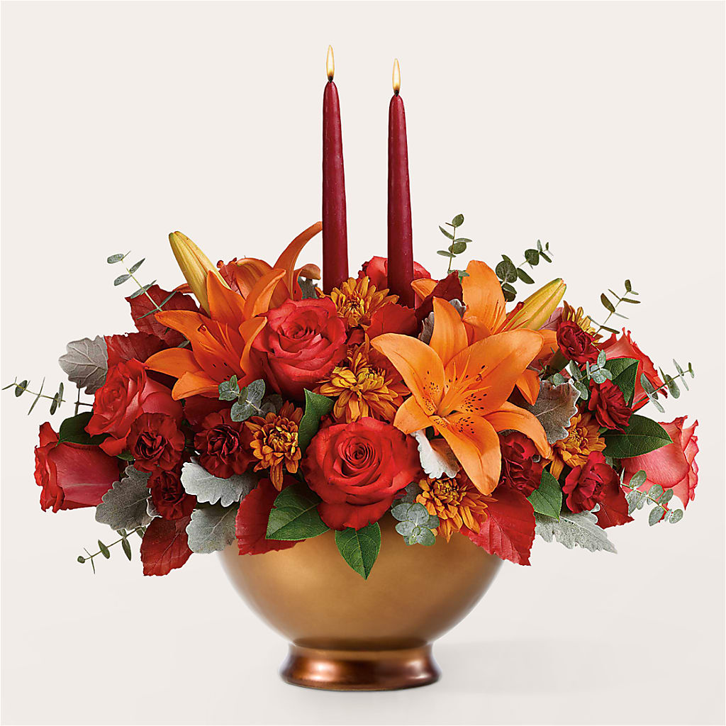 Fruits of Fall Centerpiece –  Moonlight Floral, Minneapolis MN