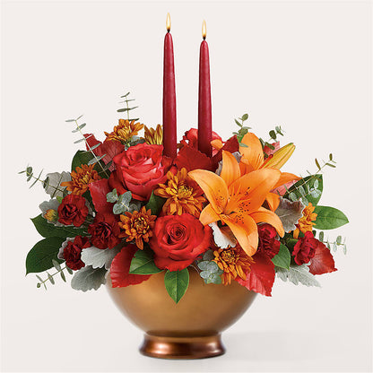 Fruits of Fall Centerpiece –  Moonlight Floral, Minneapolis MN