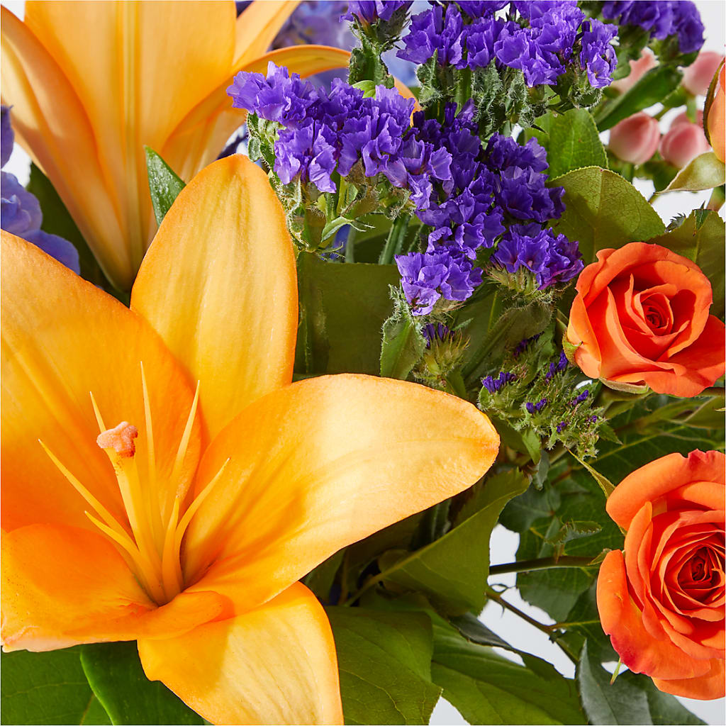 Radiant Citrus Bouquet –  Moonlight Floral, Minneapolis MN