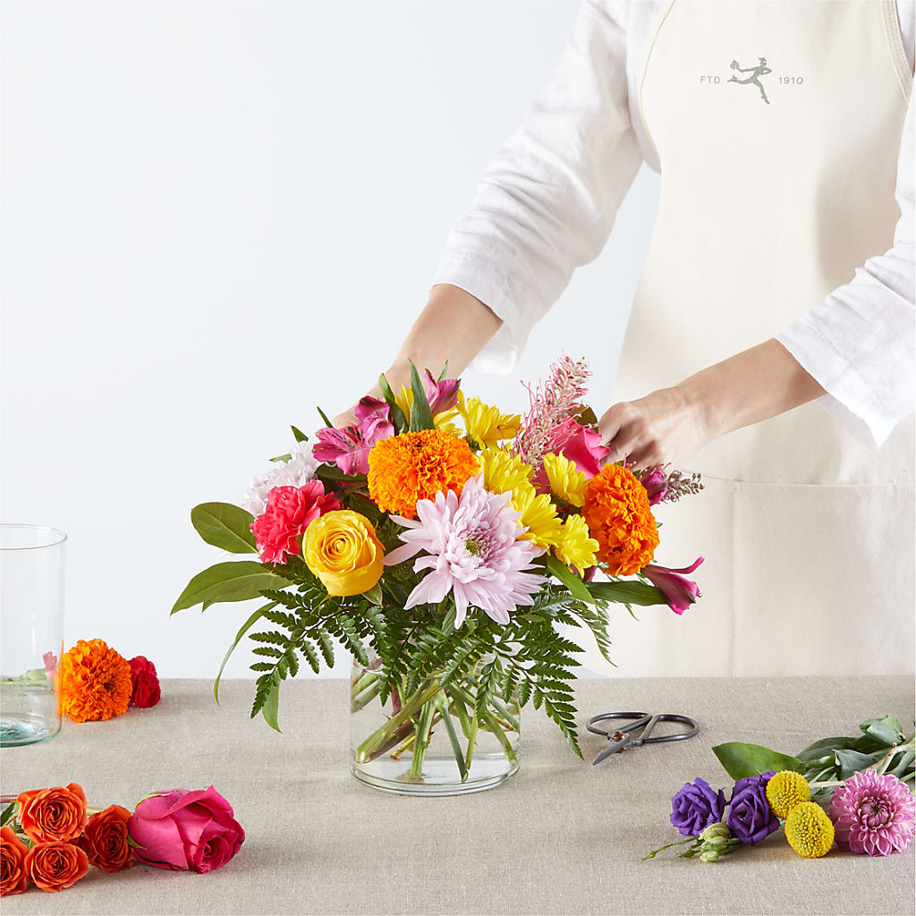 Feast of Color – A Florist Original –  Moonlight Floral, Minneapolis MN