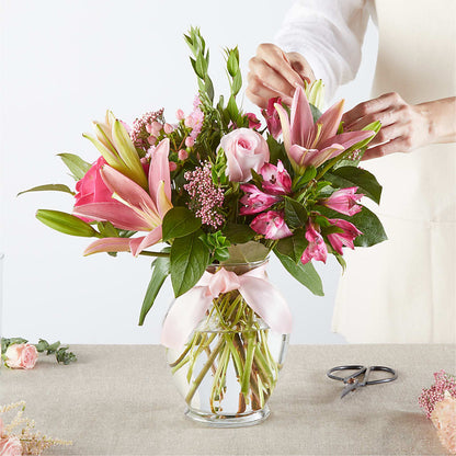 Pink Ribbon - A Florist Original –  Moonlight Floral, Minneapolis MN