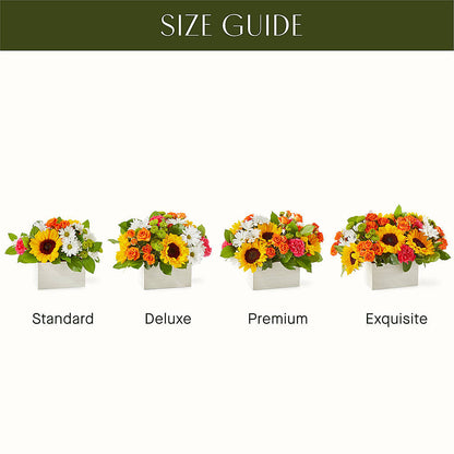 Sun-drenched Blooms Box Bouquet –  Moonlight Floral, Minneapolis MN